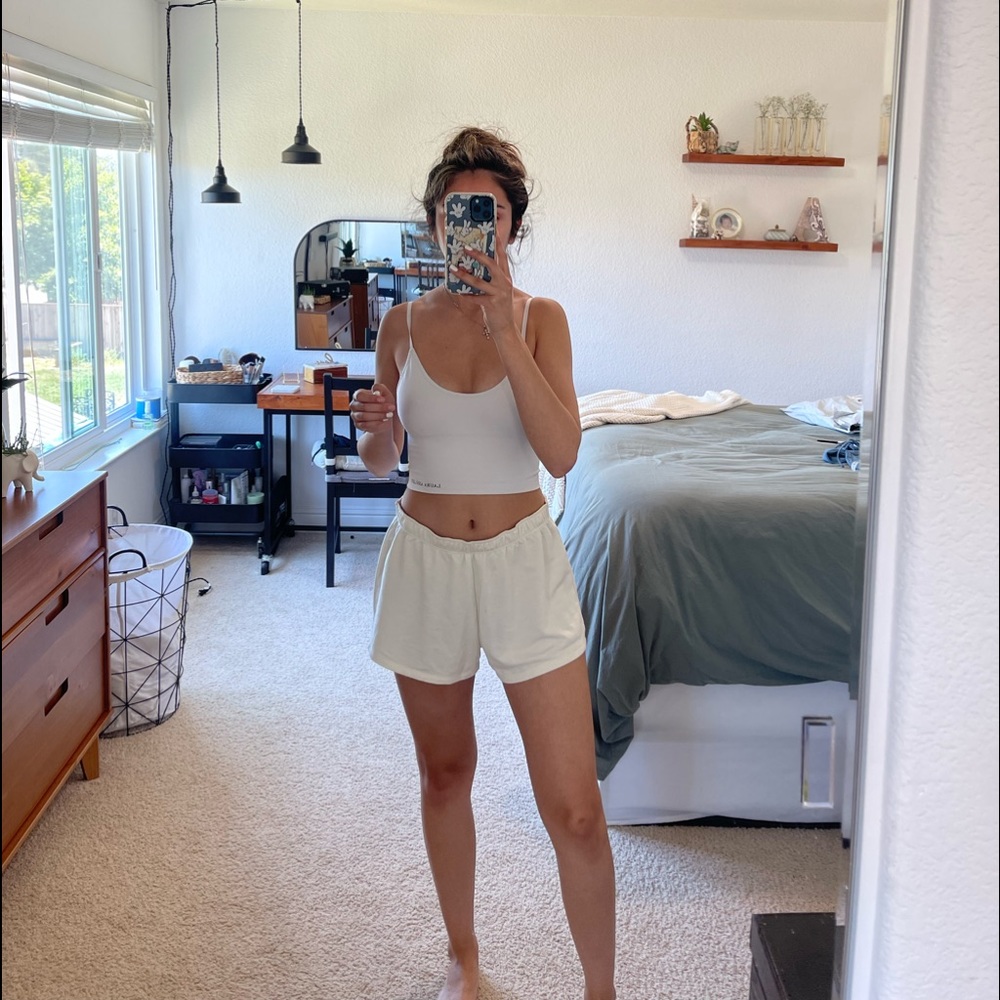White shorts